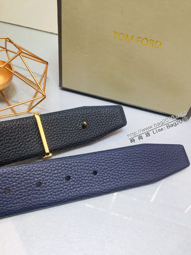 TOM FORD商務男士皮帶 湯姆福特雙面小牛皮腰帶  jjp1876